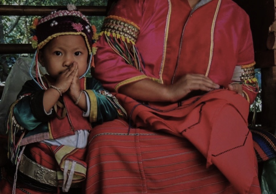 Karen hill tribe, A moment of gratitude.